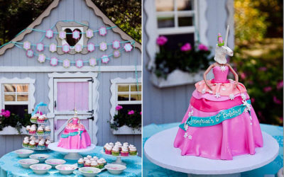 My daughter’s backyard birthday party