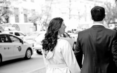 NYC Engagement Portrait. Central Park & The Highline