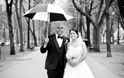 Rain Wedding . Taj Boston Hotel . Katie and Sanjeet