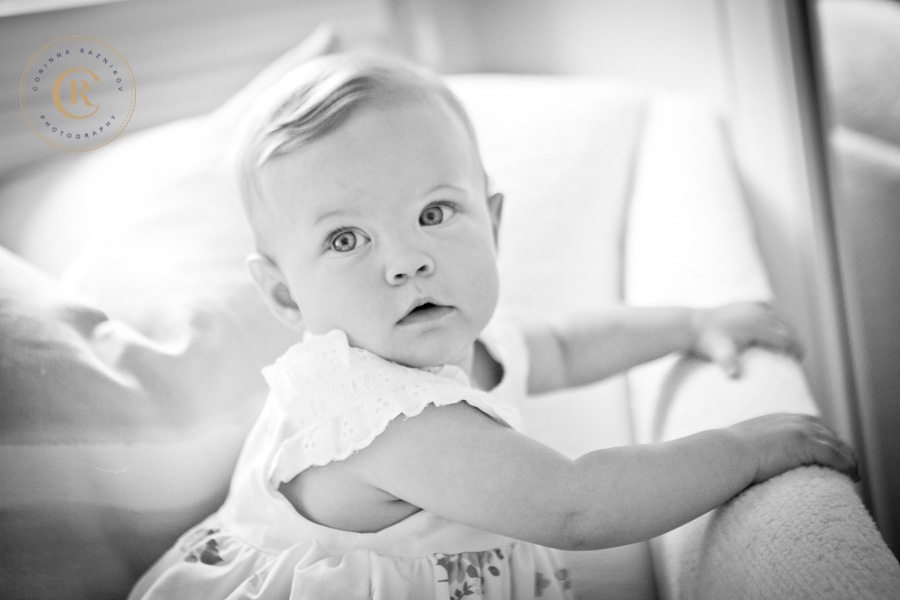 Nine Month Old Baby Portrait
